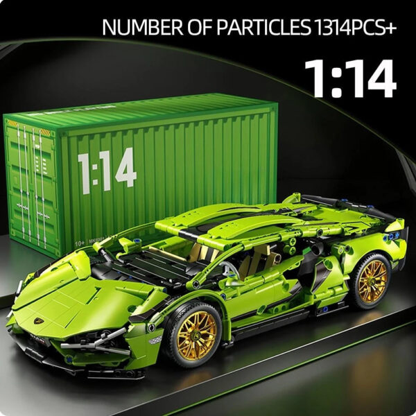 LAMBORGHINI SIAN | 1314 PIECES - Image 6