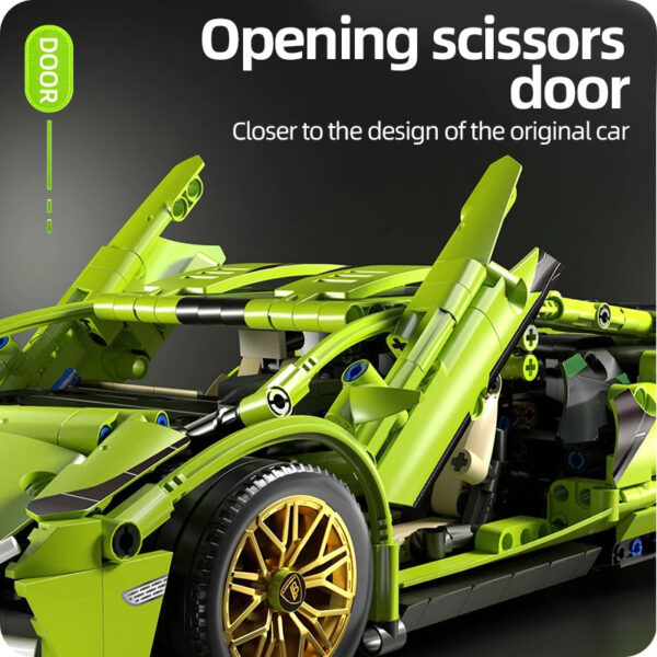 LAMBORGHINI SIAN | 1314 PIECES - Image 4