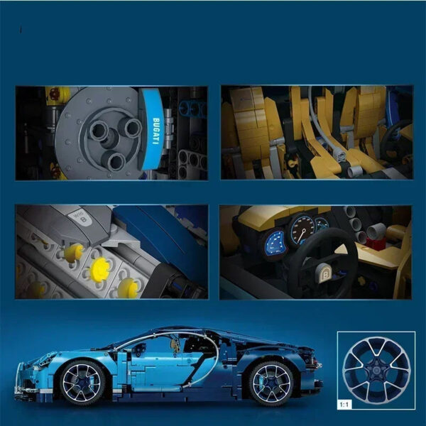 BUGATTI CHIRON | 3599 PIECES - Image 4