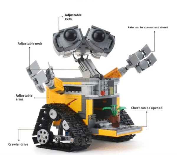 WALL-E ROBOT | 687 PIECES - Image 4