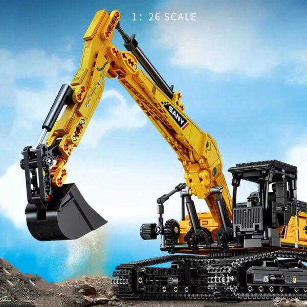 EXCAVATOR TRACTOR | 1022 PIECES - Image 7