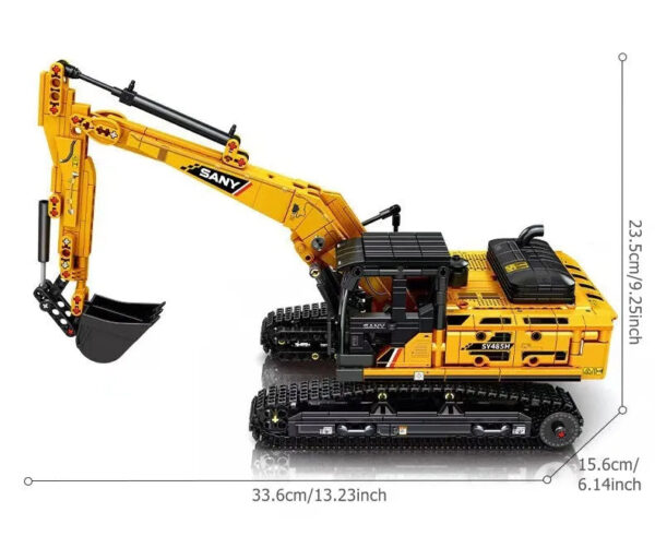 EXCAVATOR TRACTOR | 1022 PIECES - Image 8