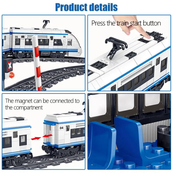 PASSENGER TRAIN | 941 PIECES - Image 5
