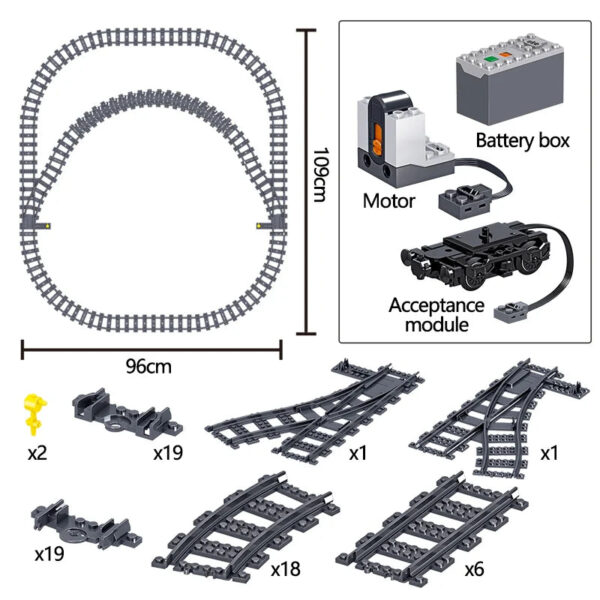PASSENGER TRAIN | 941 PIECES - Image 6