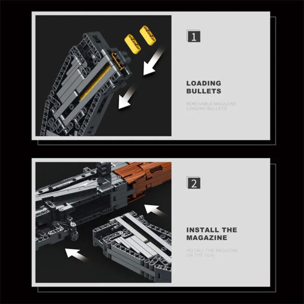 AK47 ASSAULT RIFLE | 1238 PIECES - Image 3