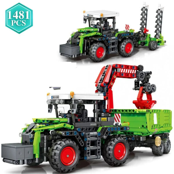 HARVESTER TRACTOR | 1481 PIECES - Image 2
