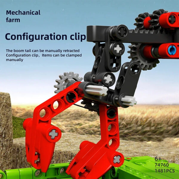 HARVESTER TRACTOR | 1481 PIECES - Image 4