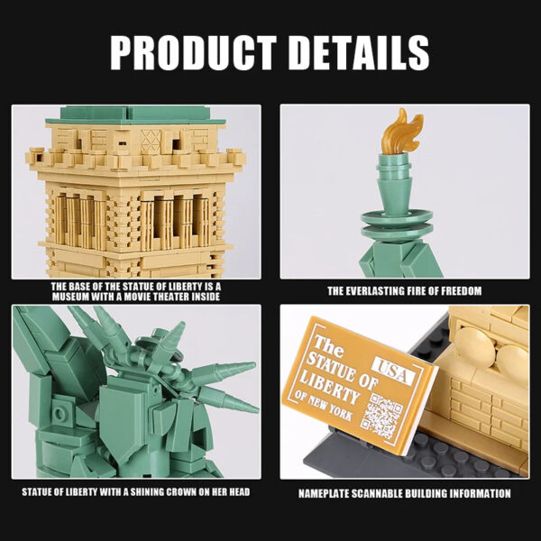 STATUE OF LIBERTY | 1577 PIECES - Image 4