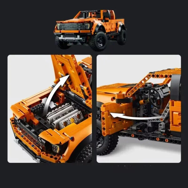 FORD F150 RAPTOR | 1379 PIECES - Image 3