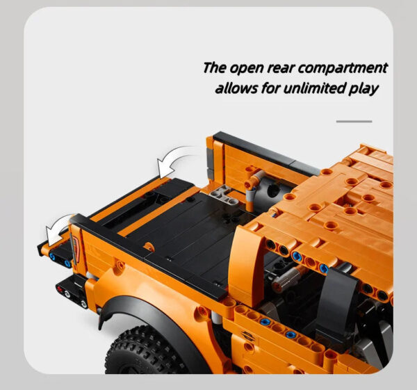FORD F150 RAPTOR | 1379 PIECES - Image 5