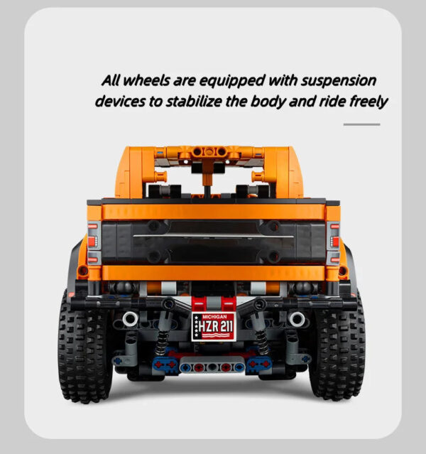 FORD F150 RAPTOR | 1379 PIECES - Image 4
