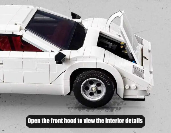 LAMBORGHINI COUNTACH | 1506 PIECES - Image 4