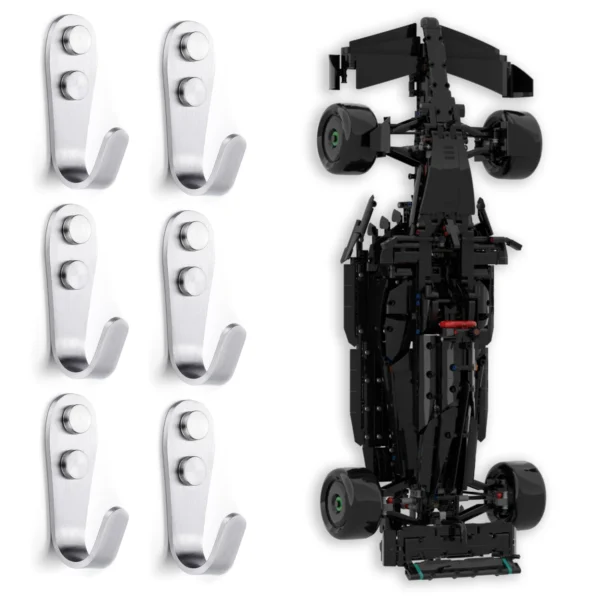WALL MOUNT HOOKS FOR MODEL DISPLAY (6-PACK)
